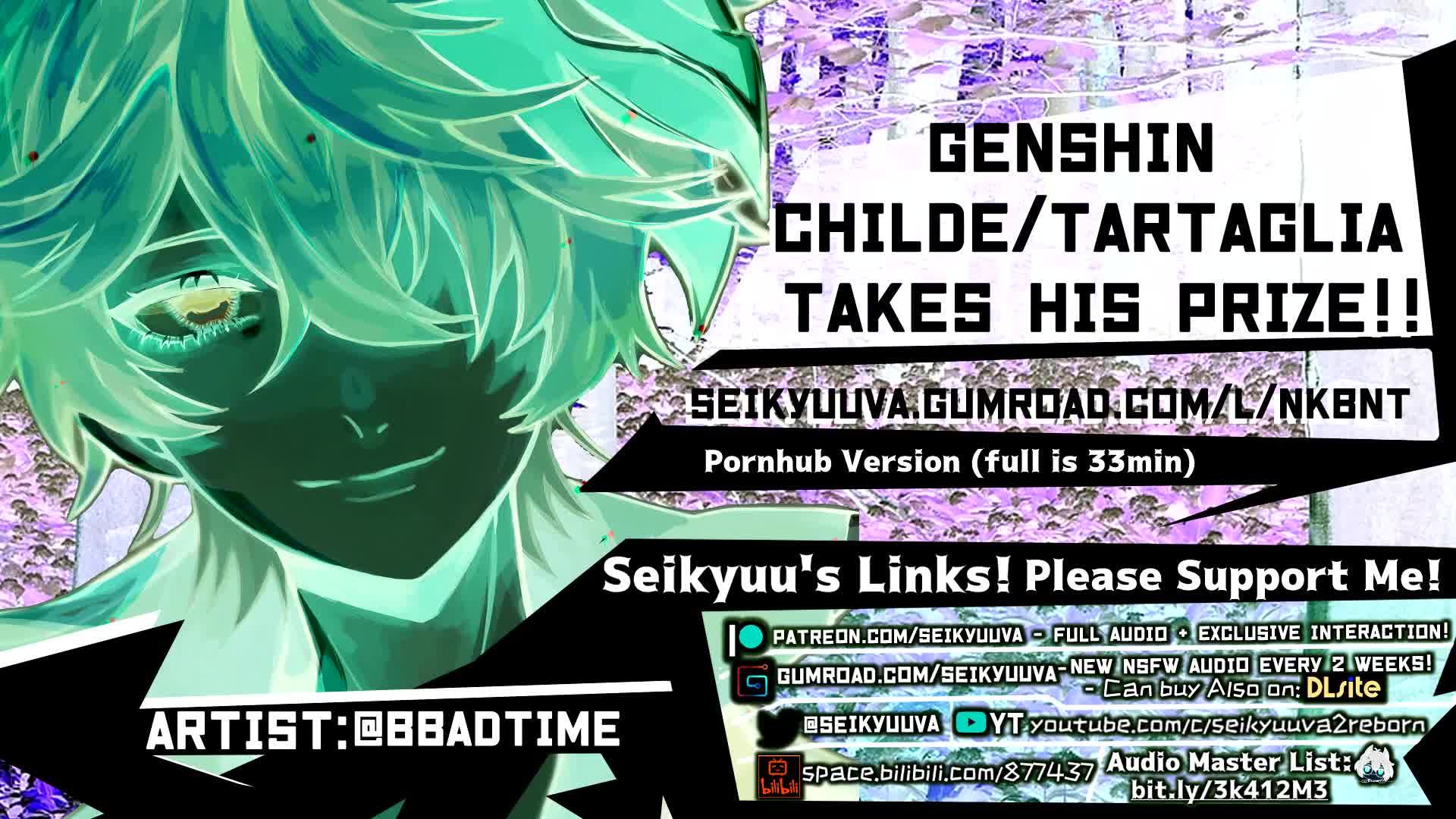 Genshin Impact Tartaglia ANGRY FUCKS YOU ROUGHLY! (Female Pronouns)